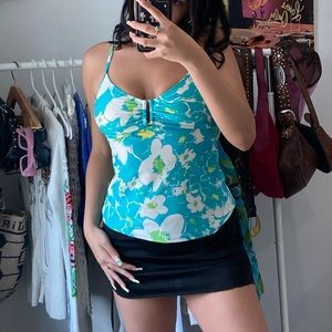 FLOWER PRINT TANKINI